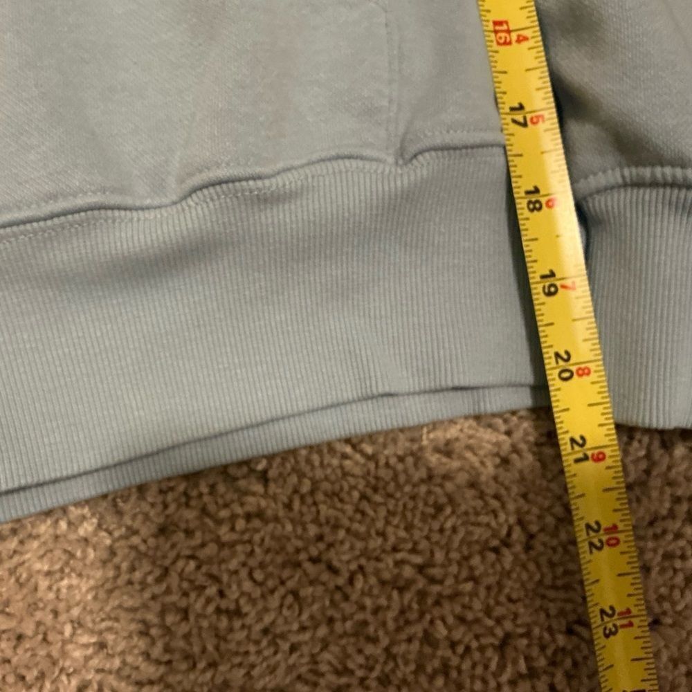 The North Face Sky Blue Zip-Up Hoodie - Picture 3 of 4
